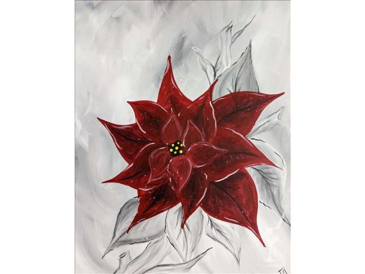 Vibrant Holiday Poinsettia