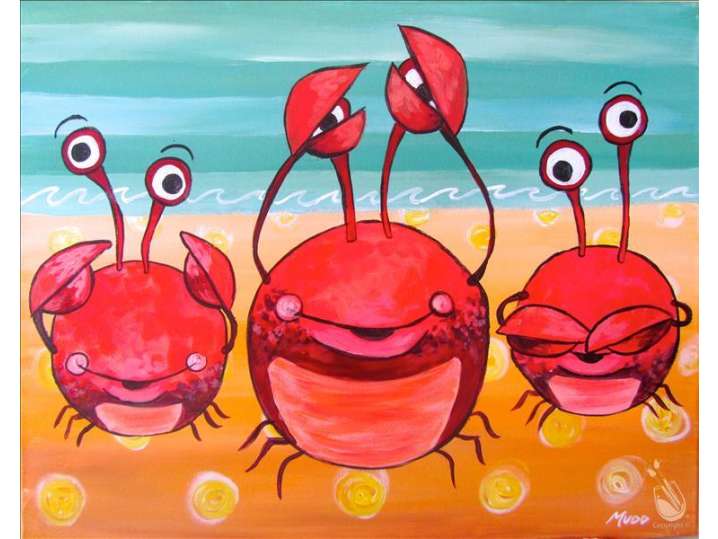 Silly Beach Crabs