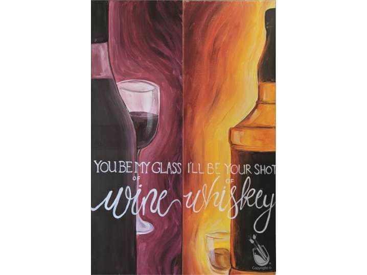 Wine and Whiskey Duo