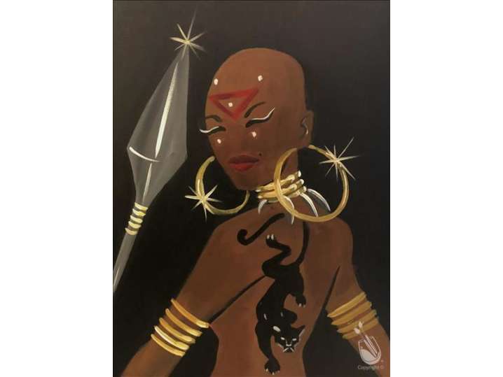 Panther Warrior Woman