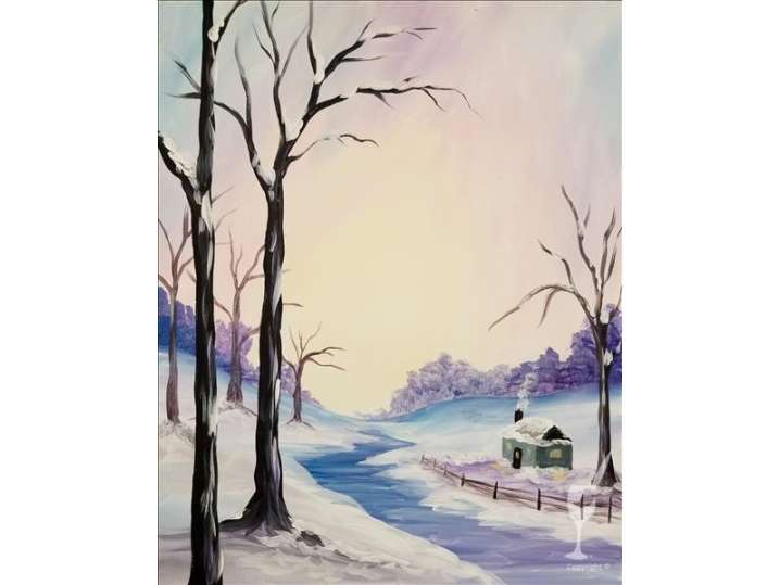 Peaceful Winter Scene