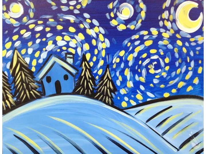 Kid-Friendly Starry Night