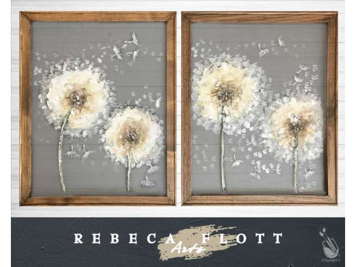 Paint and Sip Dandelion Date Night Colorado Springs Classpop!