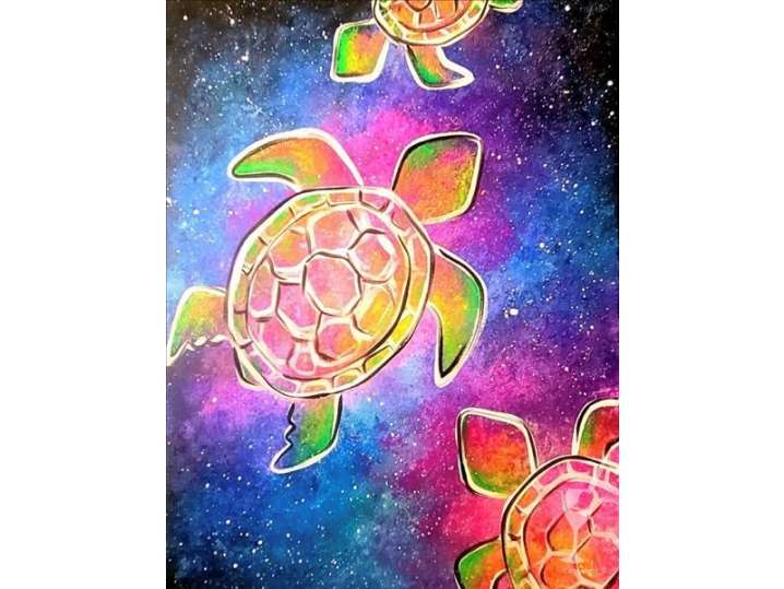 Colorful Turtle Friends