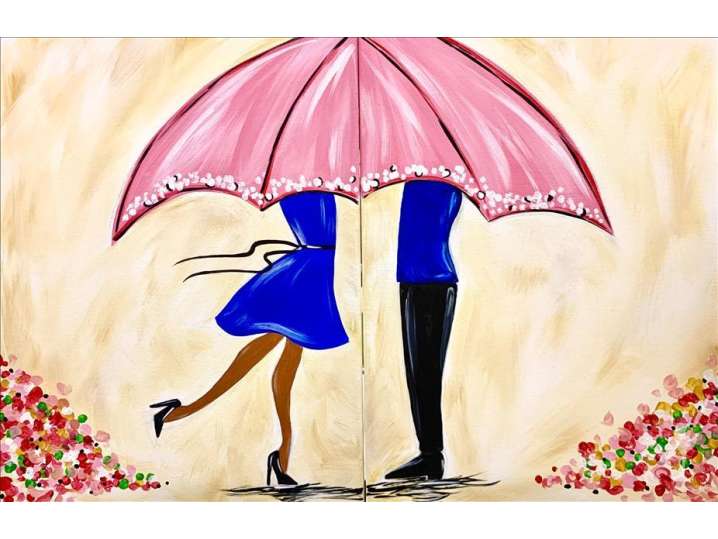 Under the Umbrella of Love Pair