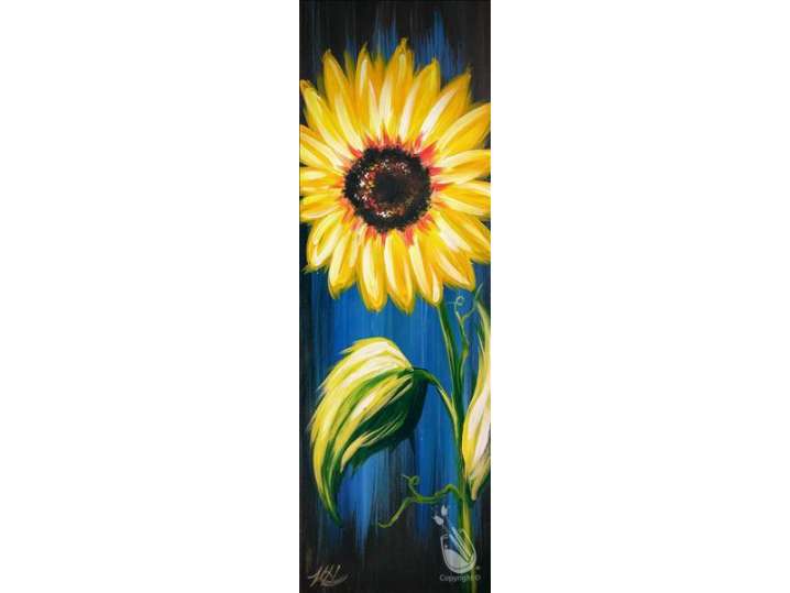 Paint and Sip - Flower of the Sun - Houston | Classpop!
