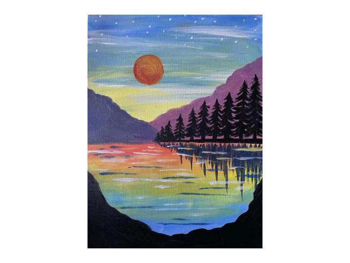 Sunrise in Cascading Color