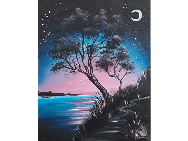 Paint and Sip - Sunset on the Shore - Houston | Classpop!