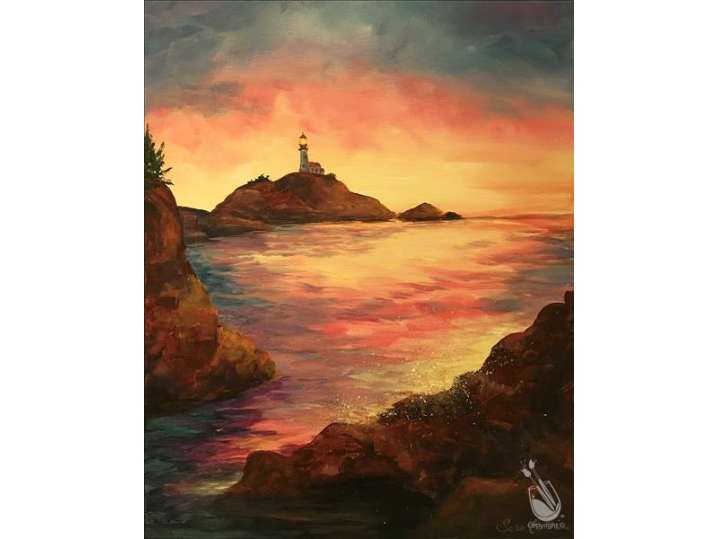 Lonely Lighthouse (Half-Priced Wine Bottles!)