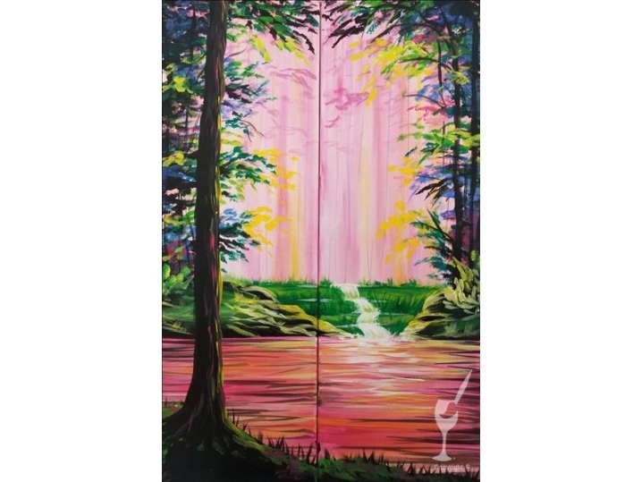 Paint and Sip - Colorful Secret Forest - Houston | Classpop!