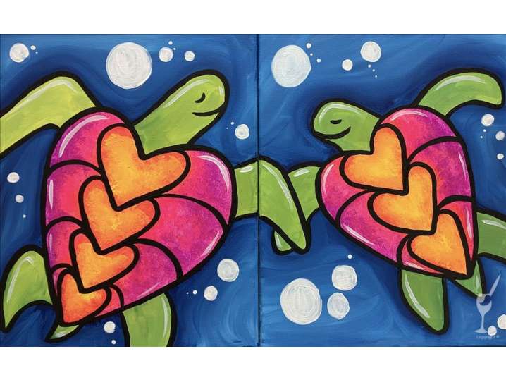 Paint and Sip - Turtles for the Family - Colorado Springs | Classpop!
