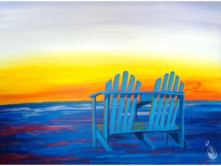 Paint and Sip - Sunset for Two - Houston | Classpop!