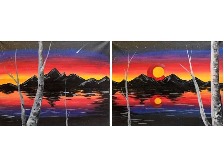 Colorado Sunset Duet