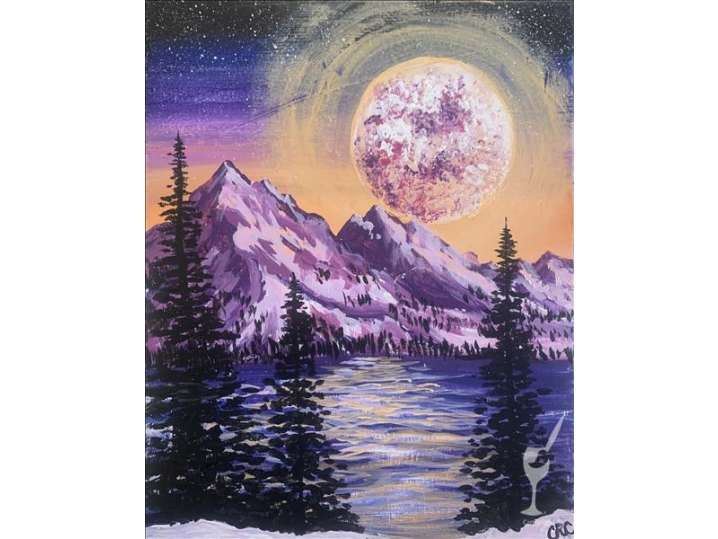 Mountains by Moonlight (Plus Half-Priced Wine Bottles)