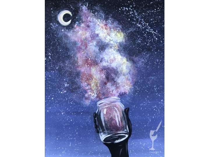 Paint and Sip - Dreamy Galaxy - Houston | Classpop!