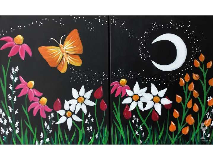 Paint and Sip - Memorial Day Fun - Flower Gardenk - Houston | Classpop!