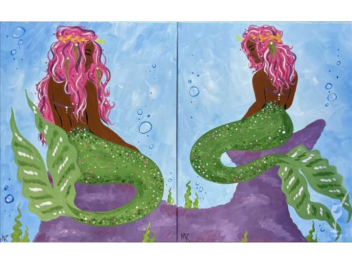 Paint and Sip - Family Fun - Under the sea - Houston | Classpop!