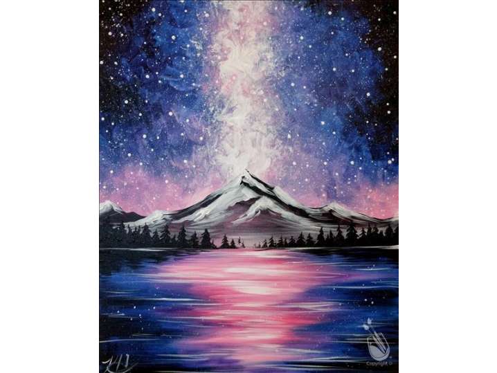 Paint and Sip - Celestial Peaks - Colorado Springs | Classpop!