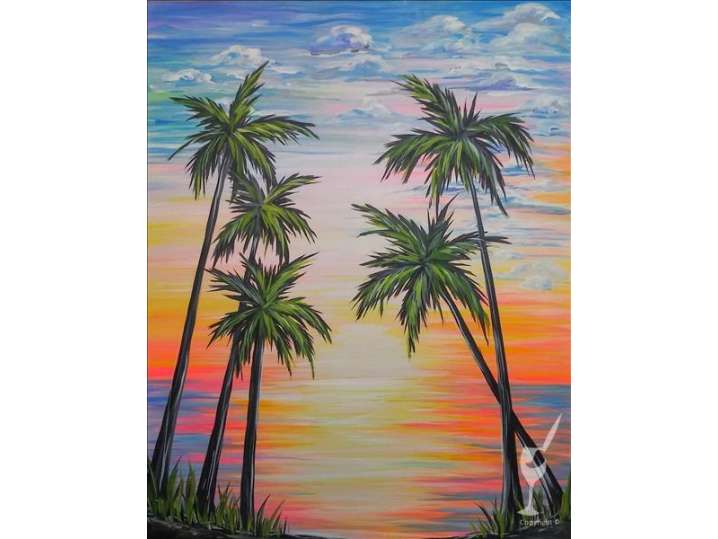 Paint and Sip - Island Time - Houston | Classpop!