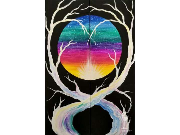 Paint and Sip - Tangled Trees (BOGO!) - Houston | Classpop!