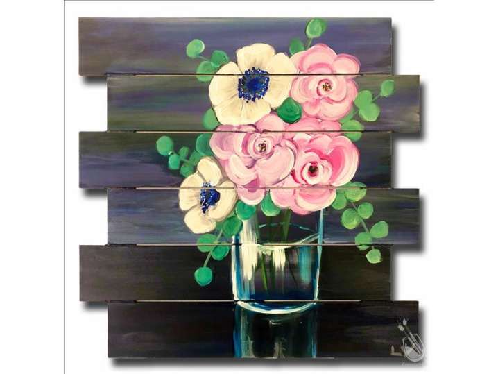 Paint and Sip - Charming Bridal Bouquet - Houston | Classpop!