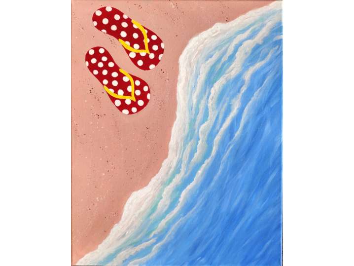 Pink Sand and Salty Waves