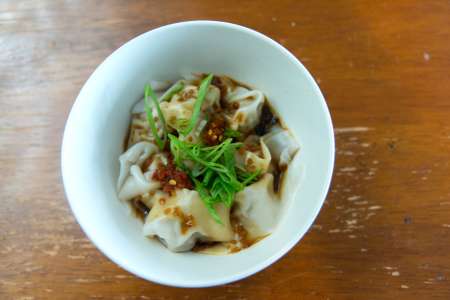 pork wontons