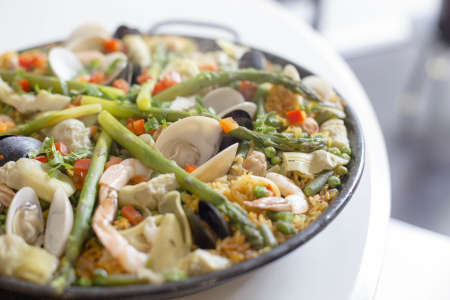 pan of paella