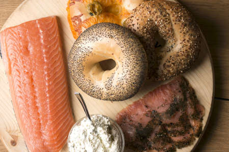 bagel platter