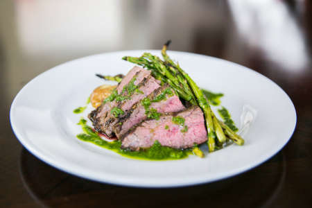 steak with chimichurri