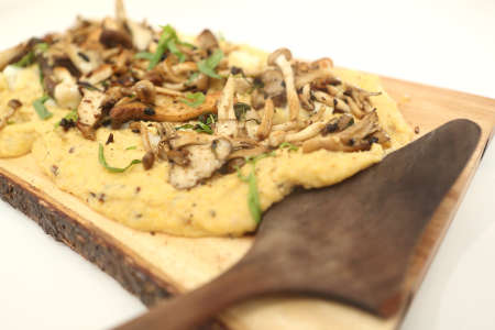 mushroom polenta