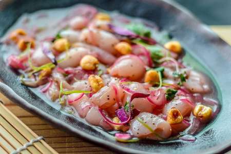 Rambutan Ceviche