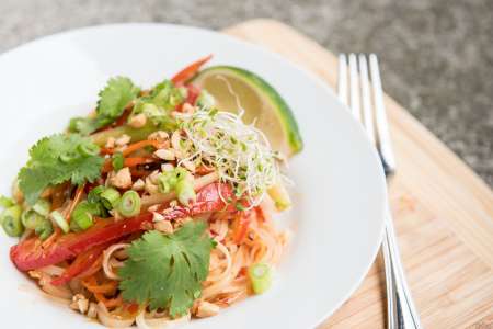 Raw Vegan Pad Thai