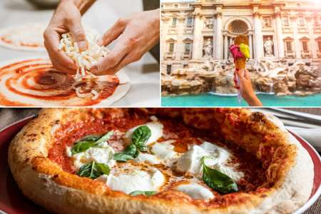 Authentic Pizza and Gelato Adventure
