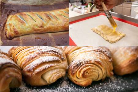 Authentic and Flaky Parisian Pastries