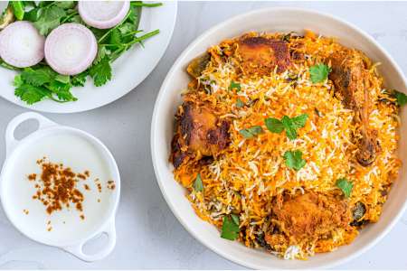 Awadhi dum Biryani