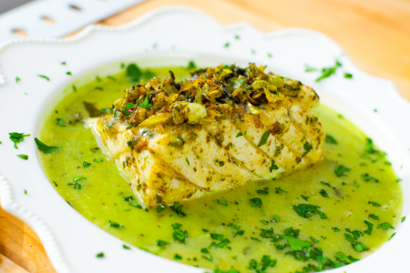 Bacalao en Salsa Verde