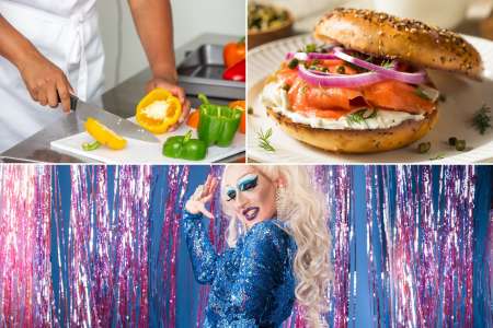 Bagel Brunch fit for Queens