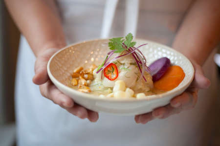 fish in coconut broth