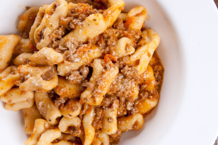 Cavatelli Bolognese