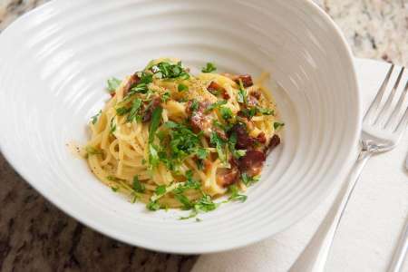 Homemade Pasta Carbonara