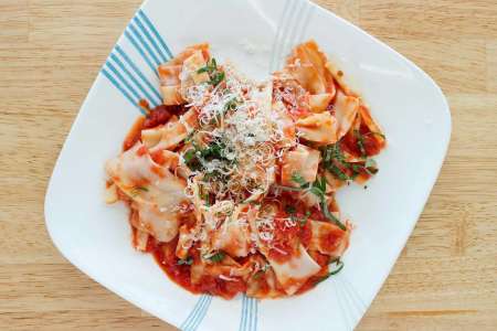Vegetarian Pasta by Hand