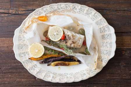 Whitefish en Papillote