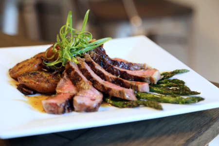 Sake and Miso Marinated Steak