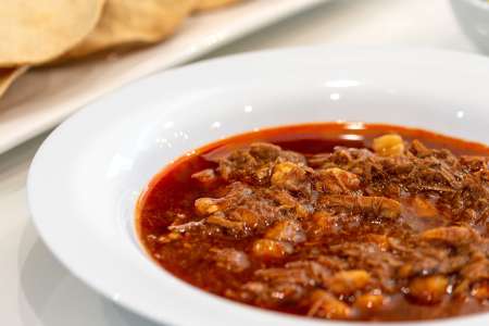 pork in red chile sauce