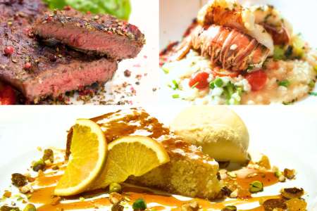 Contemporary Italian Surf and Turf