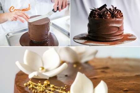 Cake Baking With Fondant Flowers