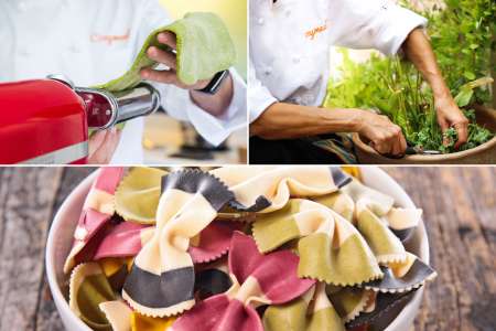 The Art of Colorful Herb Pasta