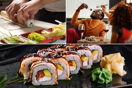 Shared Sushi Moments - Date Night