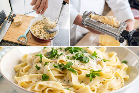 Handmade Alfredo Pasta
